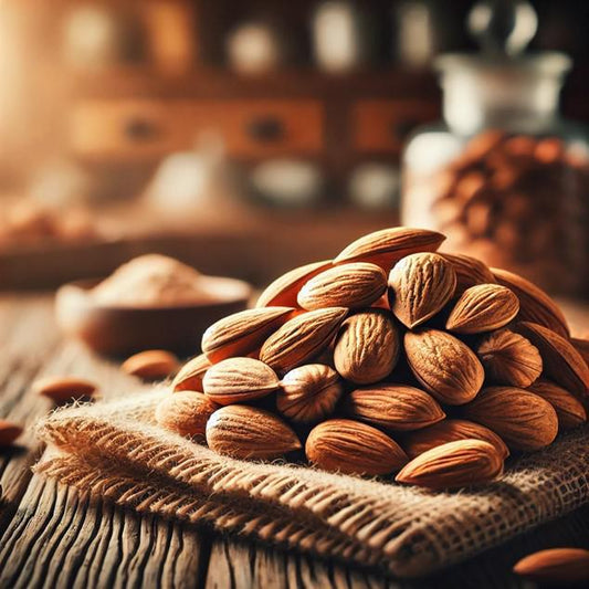 Raw Almonds with Skin