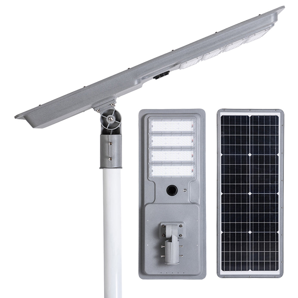 All in One Solar Street Light 50W 80W 100W Outdoor 5000K Daylight Motion Sensor Dusk to Dawn LED Security Flood Lights for Road CE RoHS
