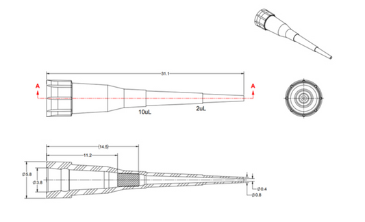 10UL RAININ FILTER TIPS (4,800 Tips)