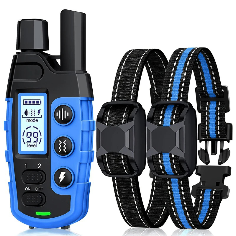 Dog Training Collar – Waterproof with Remote Shock & Vibration