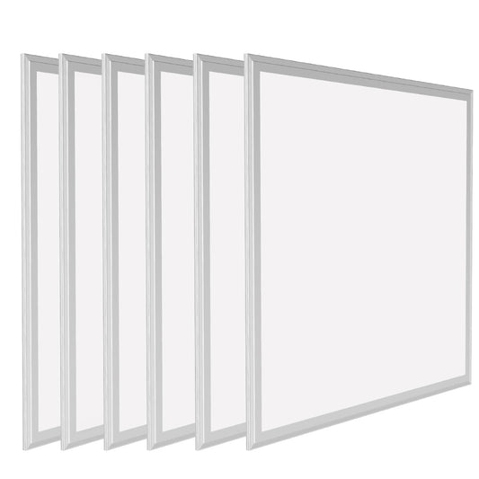 2x2 LED Flat Panel Light 40W 4400LM 4000K 5000K 0-10V Dimmable Surface Mount Edge-Lit Drop Ceiling Lights for Commerical Place ETL DLC Listed