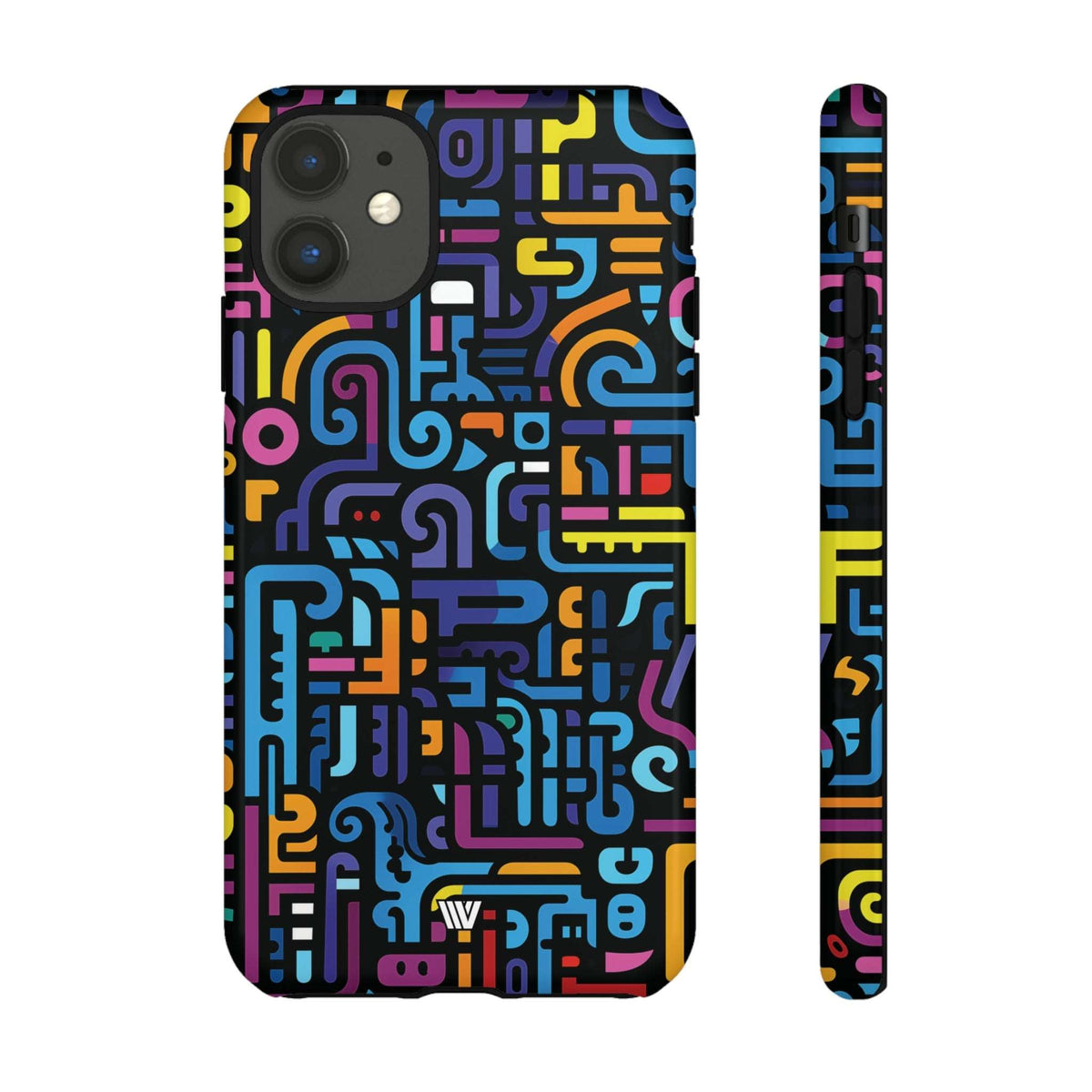 NEON GLYPHS | Tough Phone Case