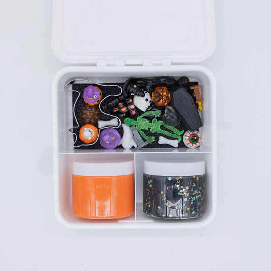 Monster Mash Halloween Sensory Kit, Halloween Sensory Play, Cognitive Development and Fine Motor Skills, Tactile Activities for On The Go, Sensory Toys for Preschoolers and Kids Ages 4, 5, 6, 7, 8