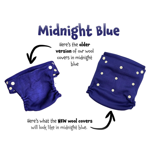 NEW! Adjustable Merino Wool Diaper Cover and Belt