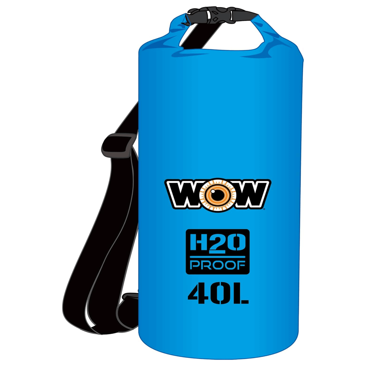 WOW Watersports H2O Proof 40L Drybag Blue