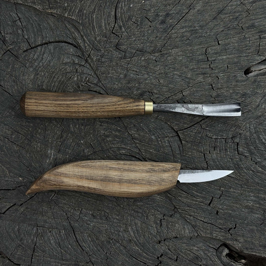 2-Piece Wood Carving Set