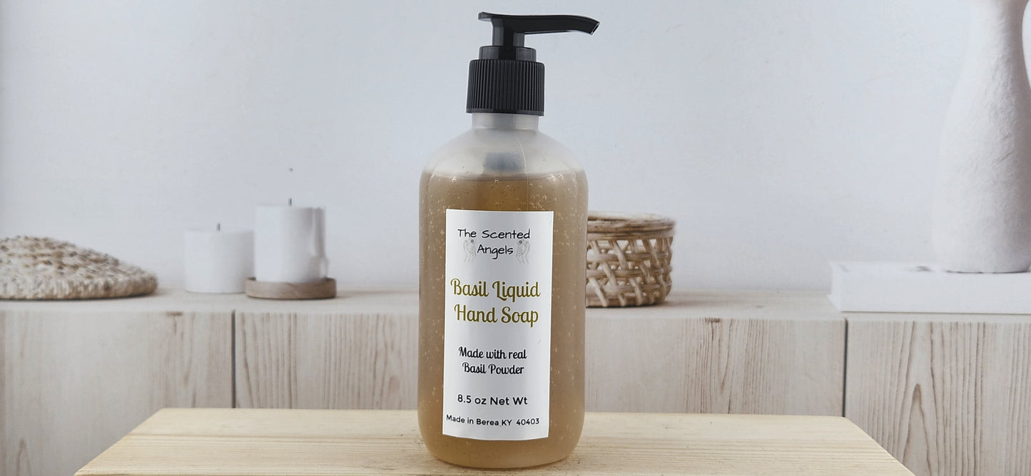 Basil Exfoliating Hand Soap
