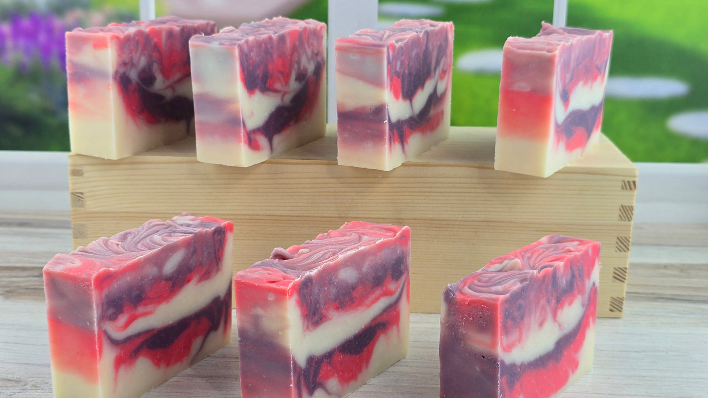 TSA Handmade Black Raspberry Vanilla Cold Process Soap