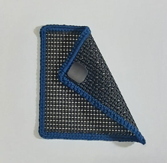 Jar Gripper with Magnet: Black/Navy Blue Trim