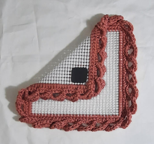 Jar Gripper with Magnet: Rose/White