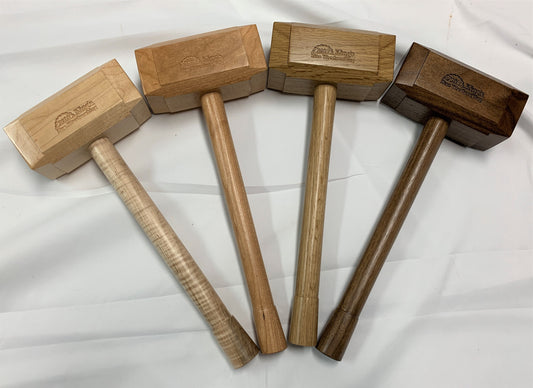 FULL SIZE - Woodworking Mallet like Thor's Hammer Mjolnir from Domestic Hardwoods