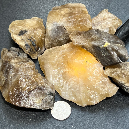 Large Citrine Crystals (Untreated) Rough Raw Stones (By The Piece or Pound) Wholesale