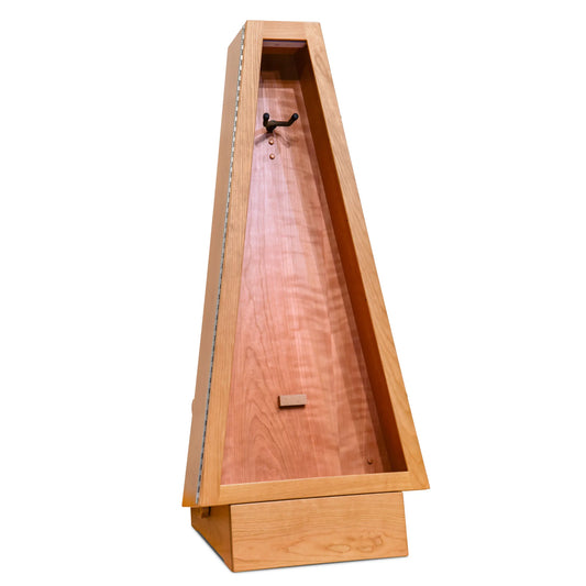 ClimaStand Triangle Humidor with Base - Cherry - 🆕 New Arrivals, All Products, Products from Acoustic Remedy Cases, 🎨 Arts + Entertainment, 🎨 Hobbies + Creative Arts - Little Red General Store