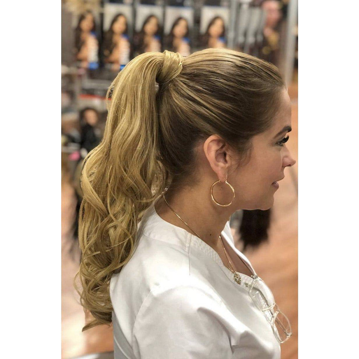 23" Long Wave Pony (wrap-around) by Hairdo