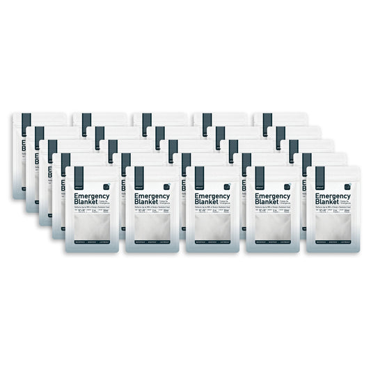 25 Pack of Emergency Blankets