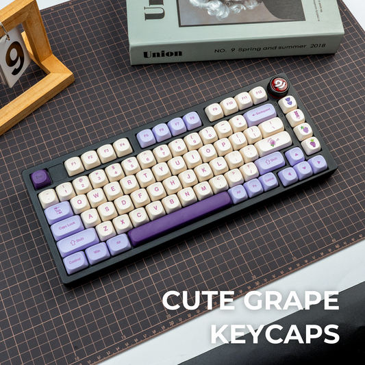 XVX Purple grapes MOA Profile Dye-Sub PBT Keycap Set 143-Key