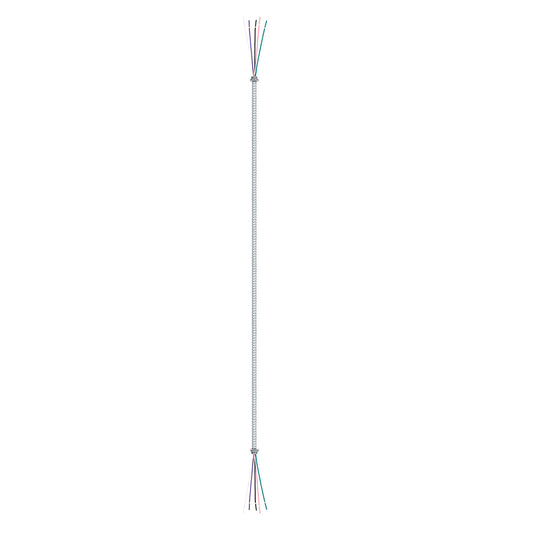 5 Conductor Flexible Electrical Conduit, 6FT 3/8 inch Aluminum Flexible Conduit