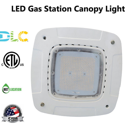 150W LED Canopy Light,19500LM (500W HID Replacement),5000K Daylight Dimmable Waterproof Canopy LED Lights for Garage, Shop, AC120-277V, UL DLC Listed