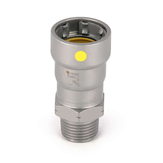 1" Carbon Press x Male Adapter