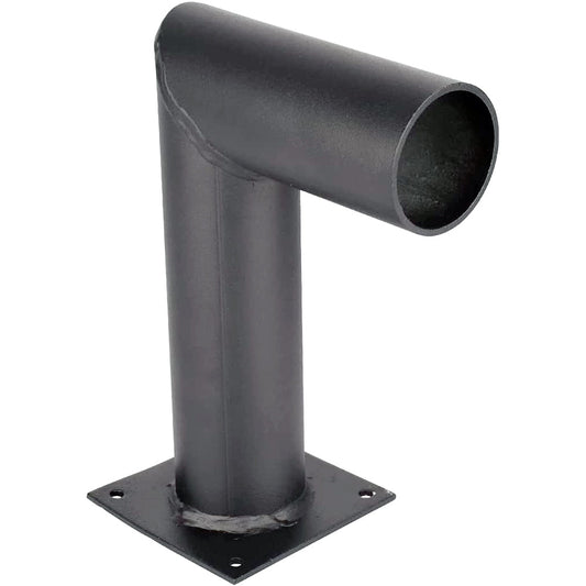 90 Degree Wall Mount Bracket for LED Parking Lot Light - L Shape Bracket Tenon Adapter for Dusk to Dawn Outdoor Commercial LED Shoebox Area Lights