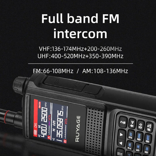 Ruyage Radio Analog Signal 5W Walkie-Talkie(UV1D)