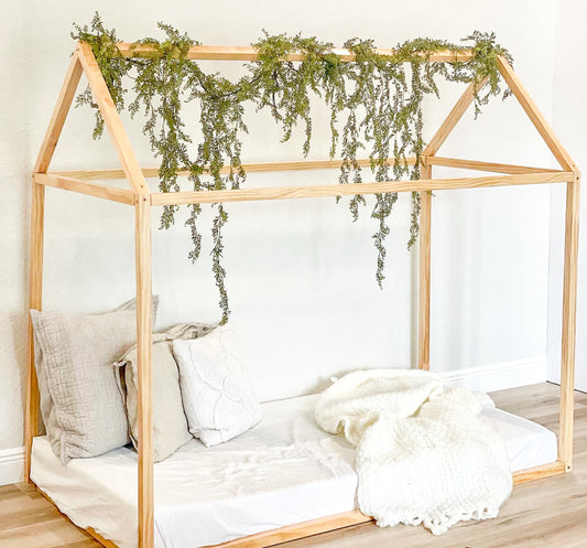 Montessori House Bed - 2MamaBees - Little Red General Store