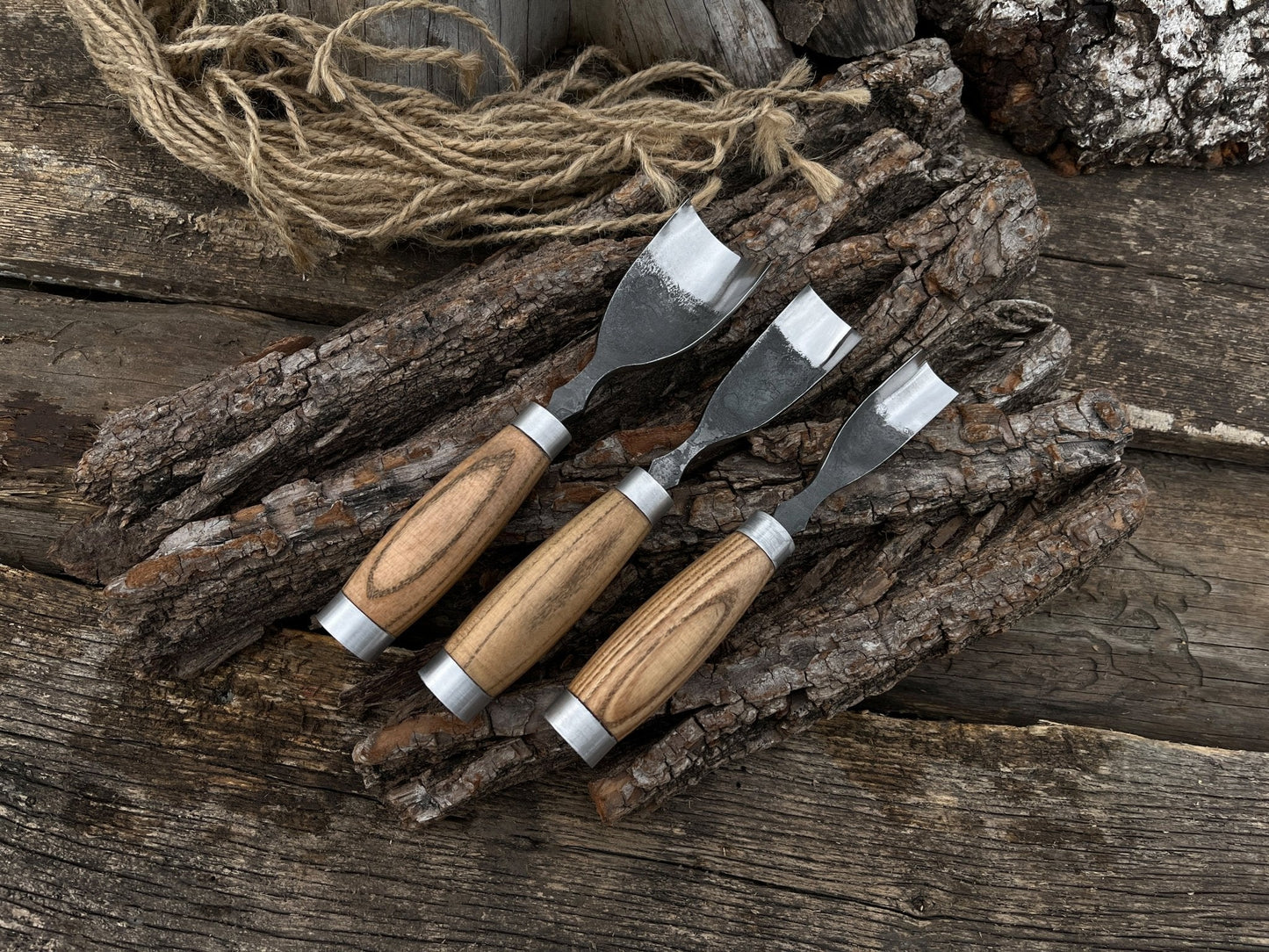 3-Piece Bent Gouge Set