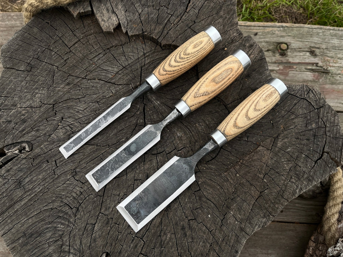3-Piece Wood Carving Chisel Set