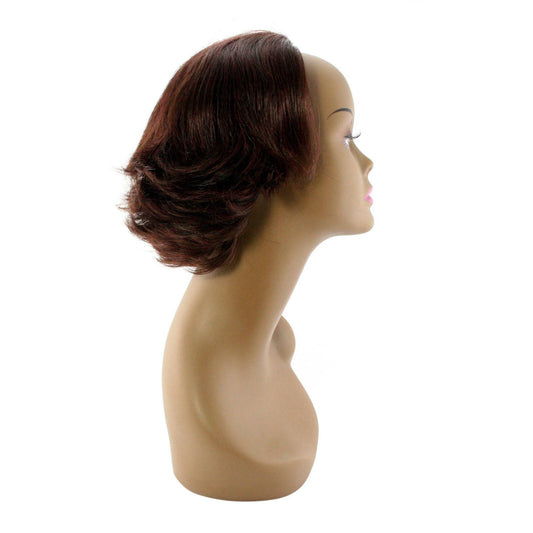 Unique's 100% Human Hair Half Wig / Mrs. BARBADOS Style