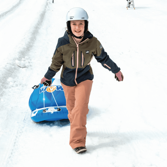 WOW Sports Snow Tube Bobsled for Kids and Adults