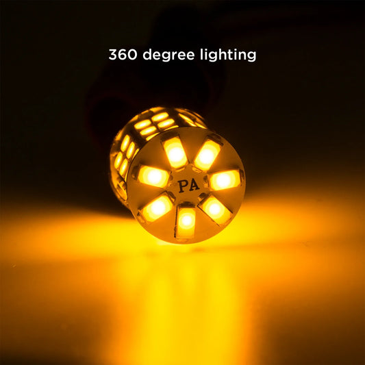 PA 49 SMD | LED Automotive Turn Signal Bulb (Wedge T20 3157 / Bayonet BA15S, BAU15S, BAY15D)