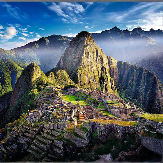 500 Piece Jigsaw Puzzles, Historic Sanctuary of Machu Picchu, Puzzles of Peru, Inca Ruins and Archeological Puzzles, Adult Puzzles, Trefl 37260