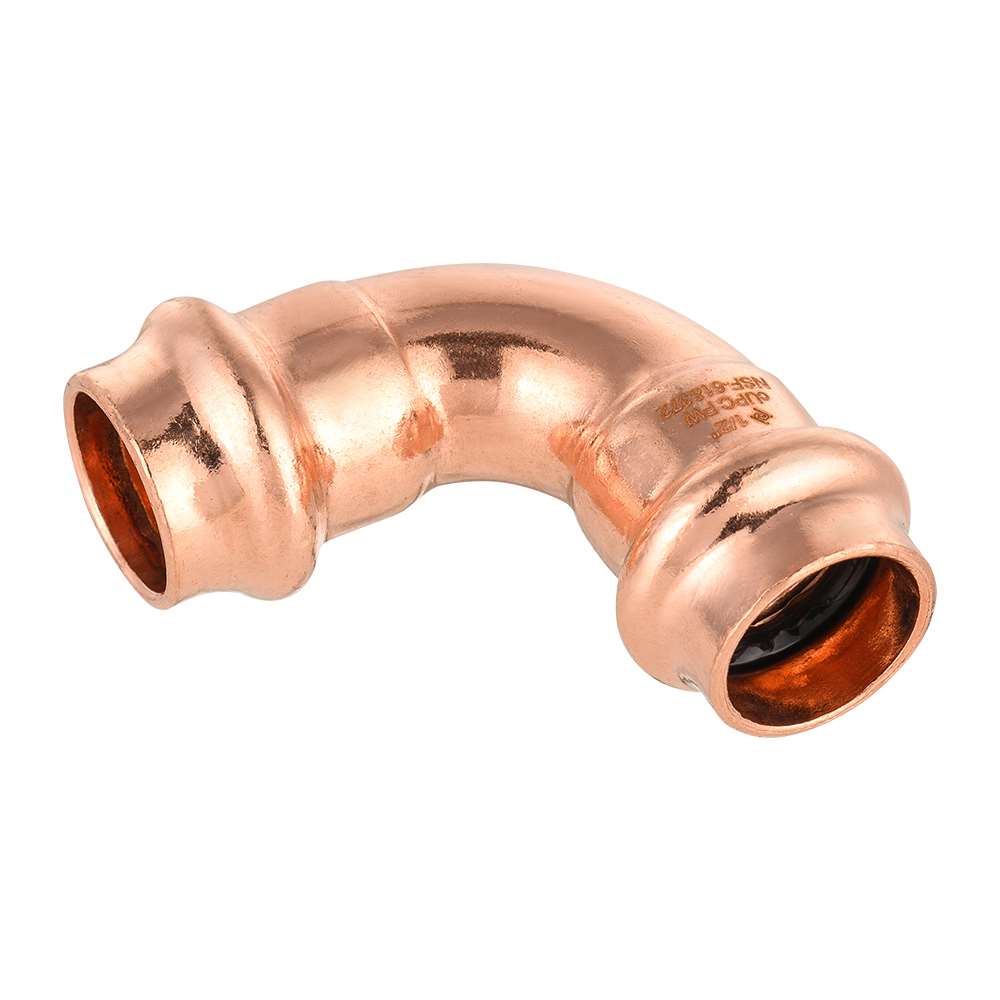 1/2" Press Copper 90° Elbow (Lead Free)