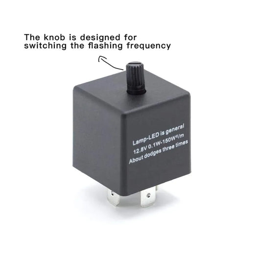 Adjustable 3-PIN CF14 12V 20A Electric Flasher Relay: Anti Hyper Flash For Toyota Tercel Exsior SURF Premio Corolla Camry GOA