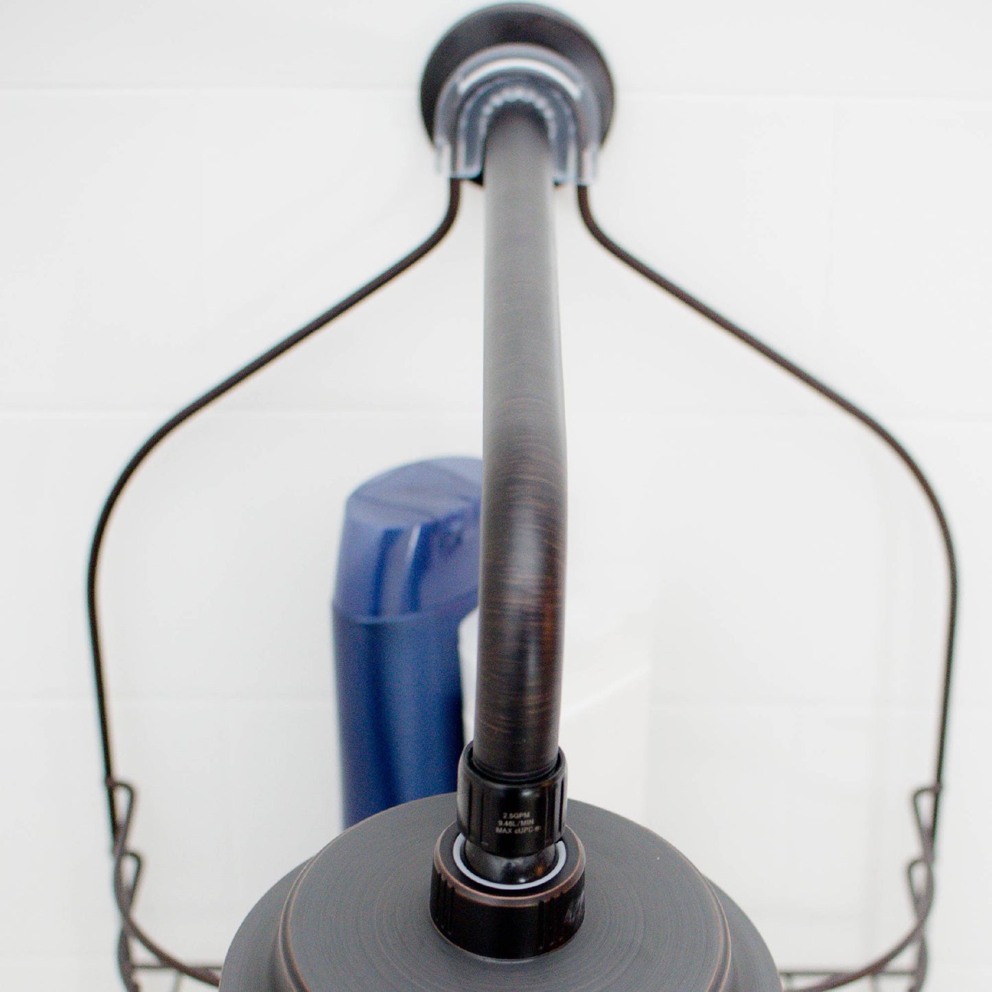 12 in. L-Shaped Shower Head Extension Arm (Oil-Rubbed Bronze Finish)