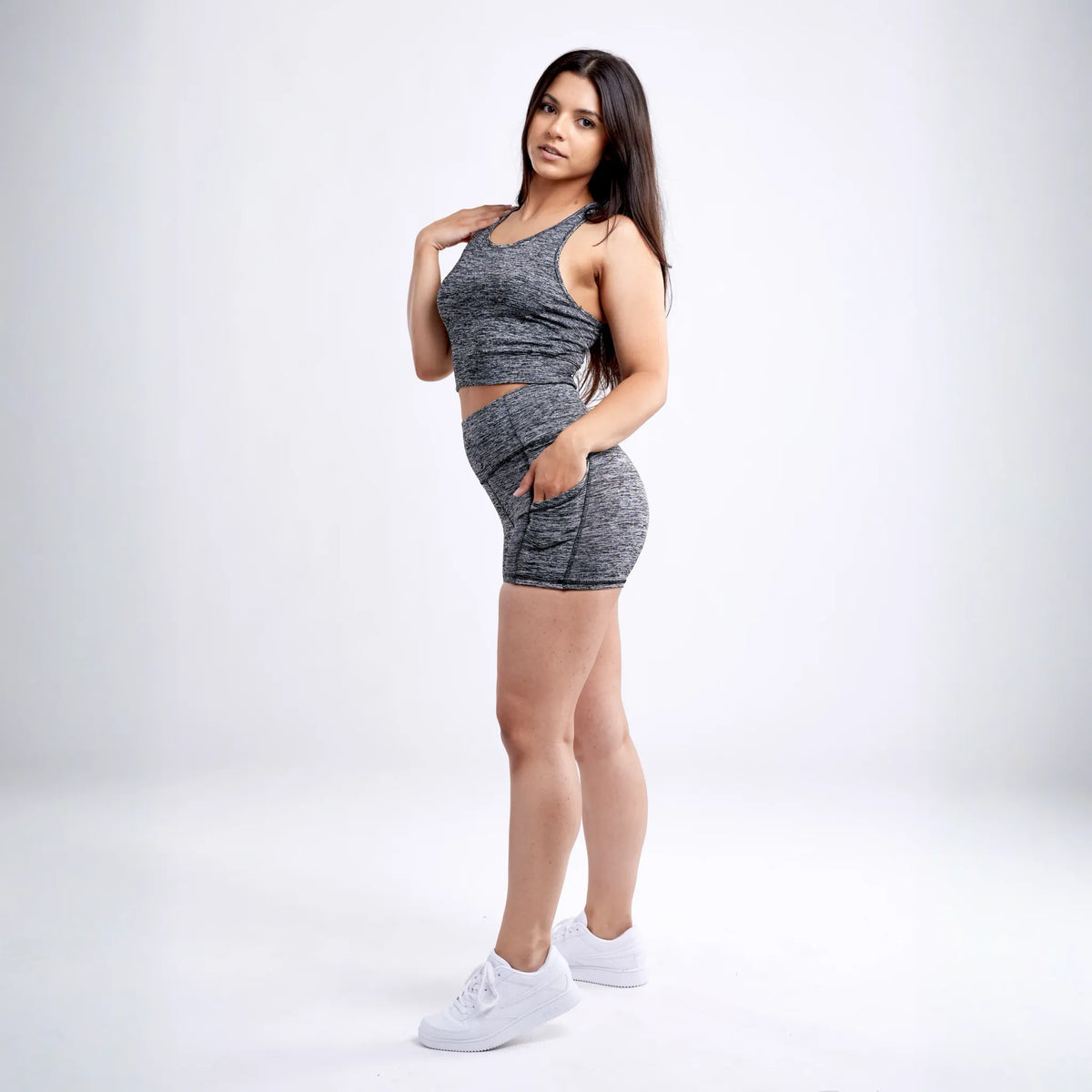 JupiterGear Racerback Lightweight Training Crop Tank Top