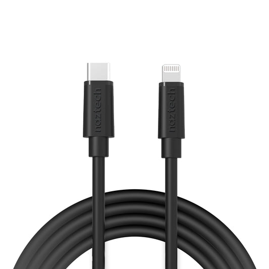 Naztech Fast Charge USB-C to MFi Lightning Cable 12ft