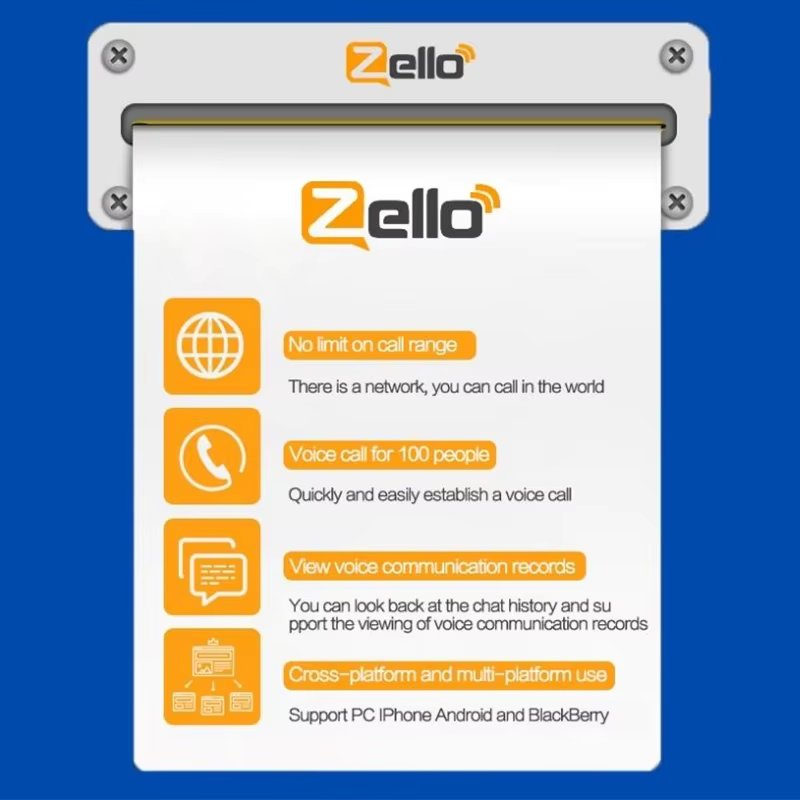 Ruyage Radio Zello Walkie-Talkie(ZL50)
