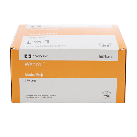 Substitute for Webcol™ Alcohol Prep Pad 5110