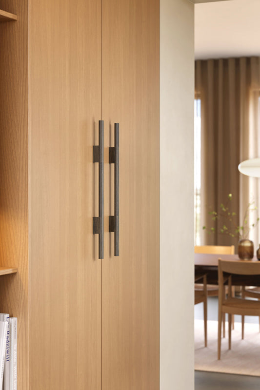 Dark Brown Wood "Magnum" Drawer Pulls