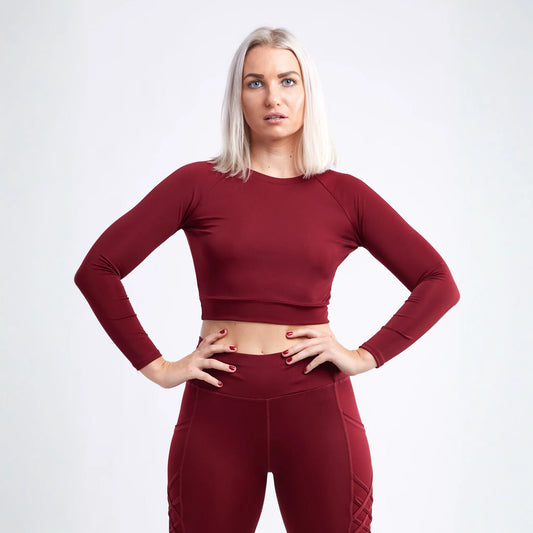 JupiterGear Long-Sleeve Crop Top