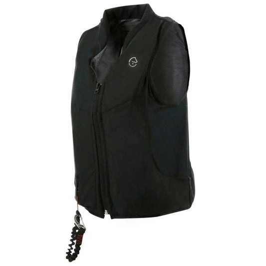 EQUITHÈME Airsafe Airbag Vest – Discreet Protection with Zip-Front Design