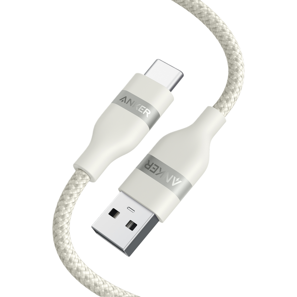 Anker USB-A to USB-C Cable (3 ft/6 ft, Upcycled-Braided)
