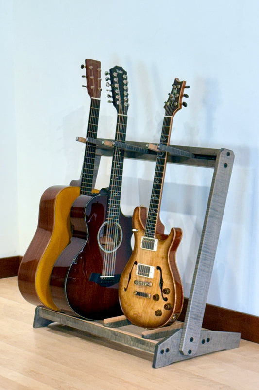 Petite StringRack - Flamed Maple - Antique Slate