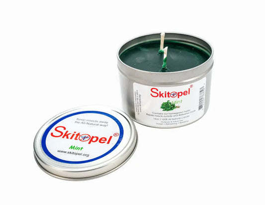 Skitopel® Mint Candle - Refreshing Protection for a Bug-Free Life