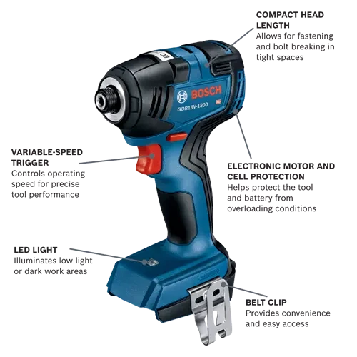 BOSCH GXL18V-27B22 Cordless 18V 2-Tool Combo Kits