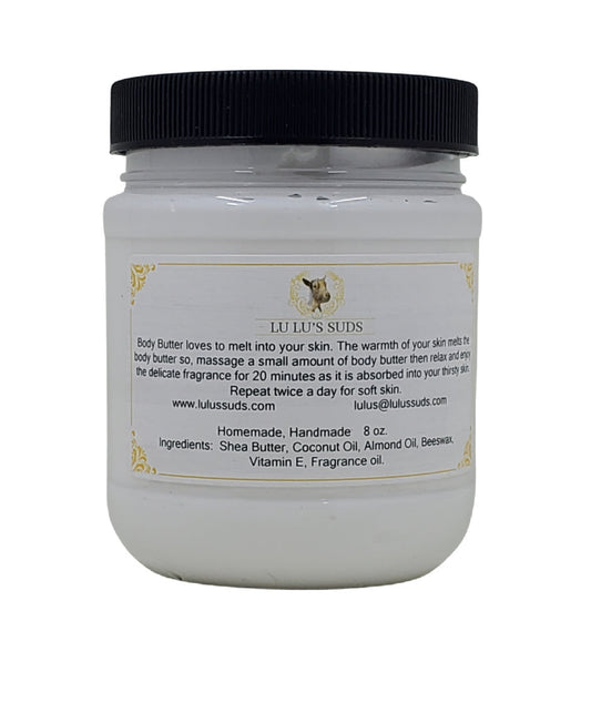 Almond Coconut Shea Body Butter 8 oz.