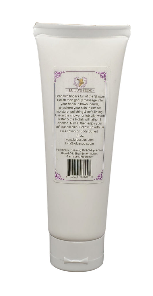 Susie's Rose Body Shower Polish 4 oz.