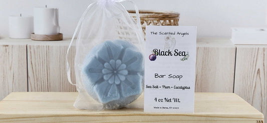Black Sea Floral Bar Soap - F2