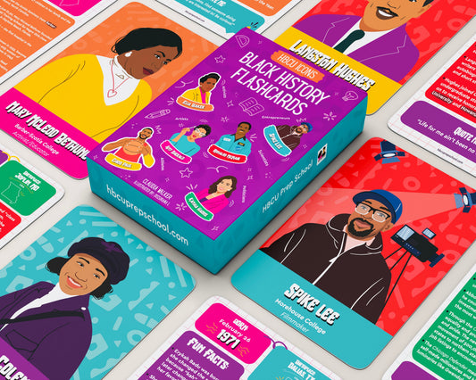 HBCU Icons Black History Flashcards